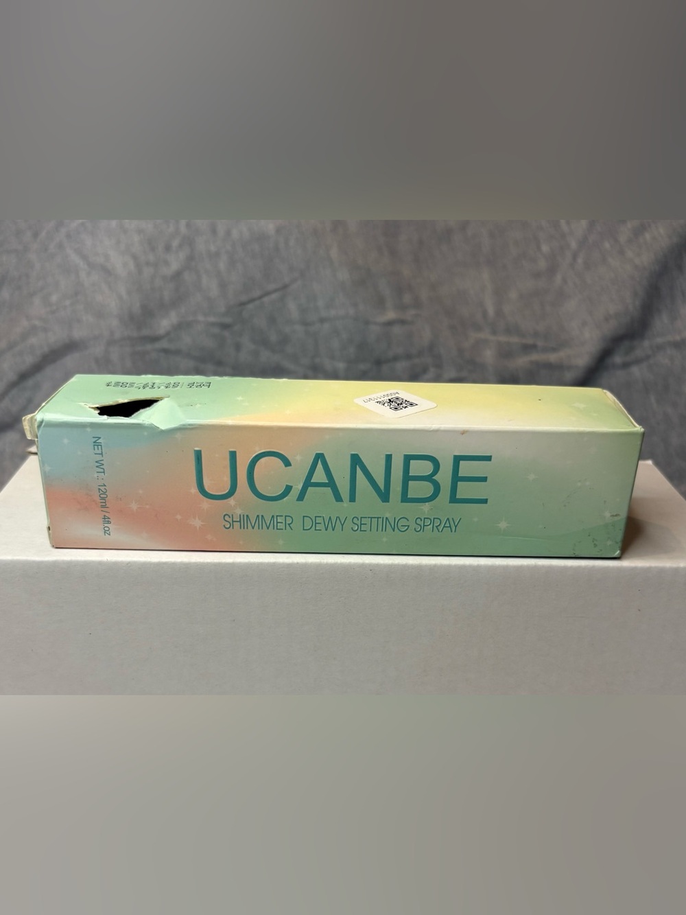 UCANBE Shimmer Dewy Setting Spray, Clear Shimmer Finish, 4 fl oz